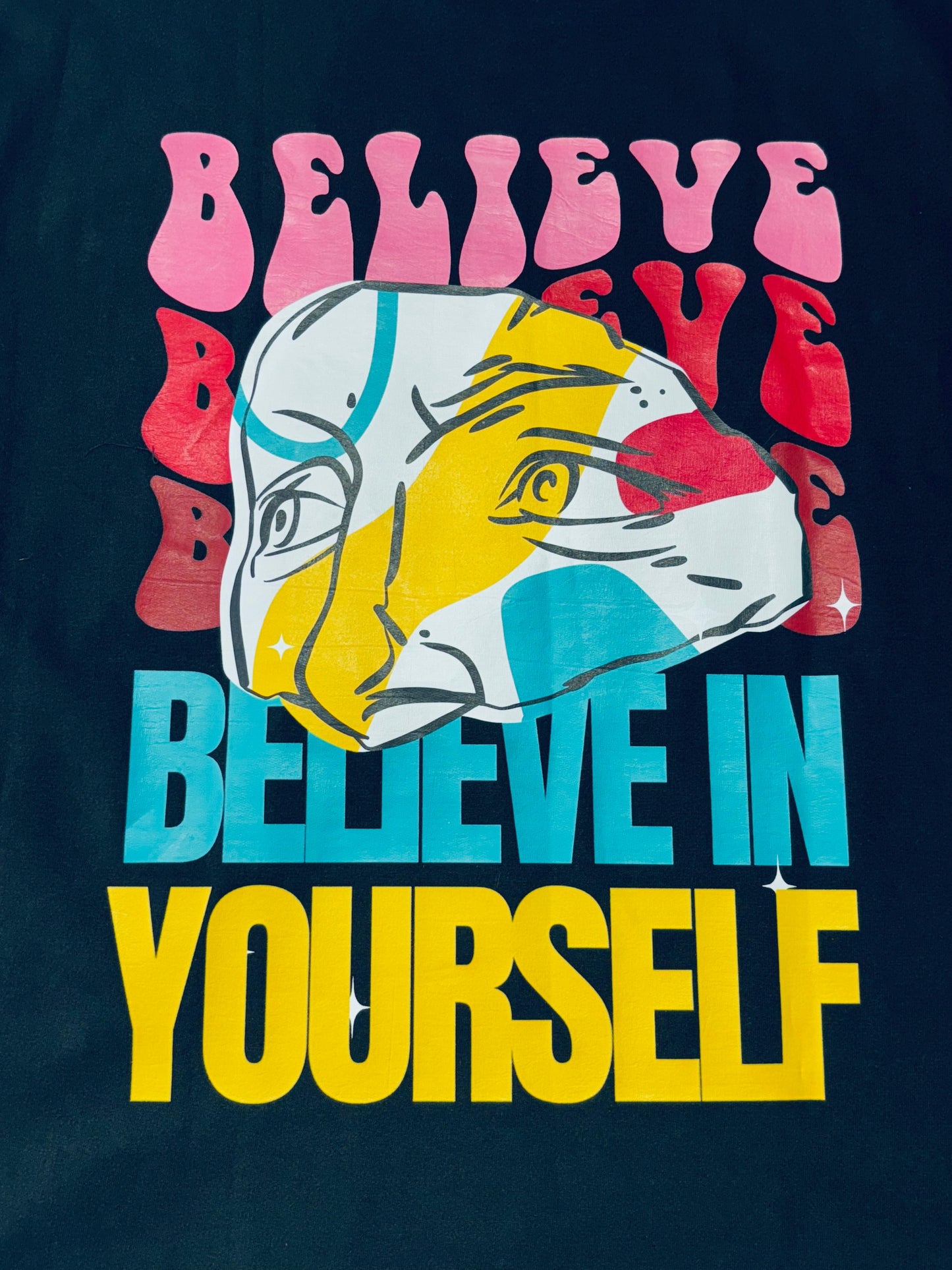 The BELIEVE in "RIIVOR" Oversized T-Shirt.